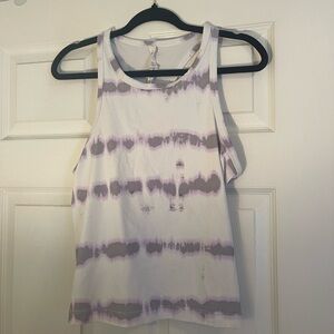 lululemon Align™ Waist-Length Racerback Tank Top in color Transverse Lilac Multi